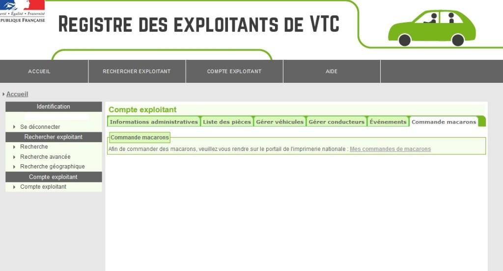 Registre Des Vtc